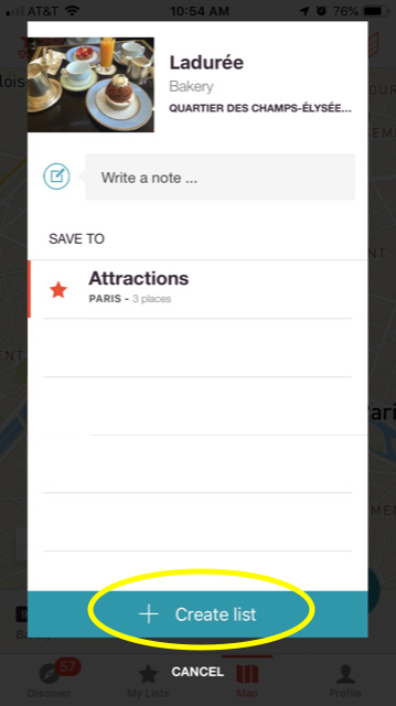 ulmon how to plan trip