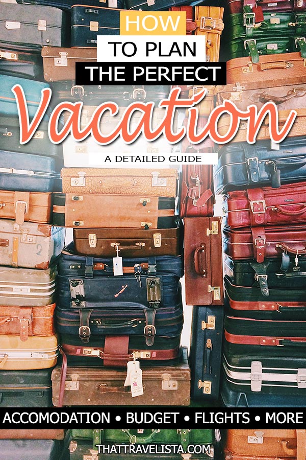 Planning a trip soon? Don't know where to start? You're in luck! This is the ultimate STEP-BY-STEP guide on how to plan a trip or vacation. 