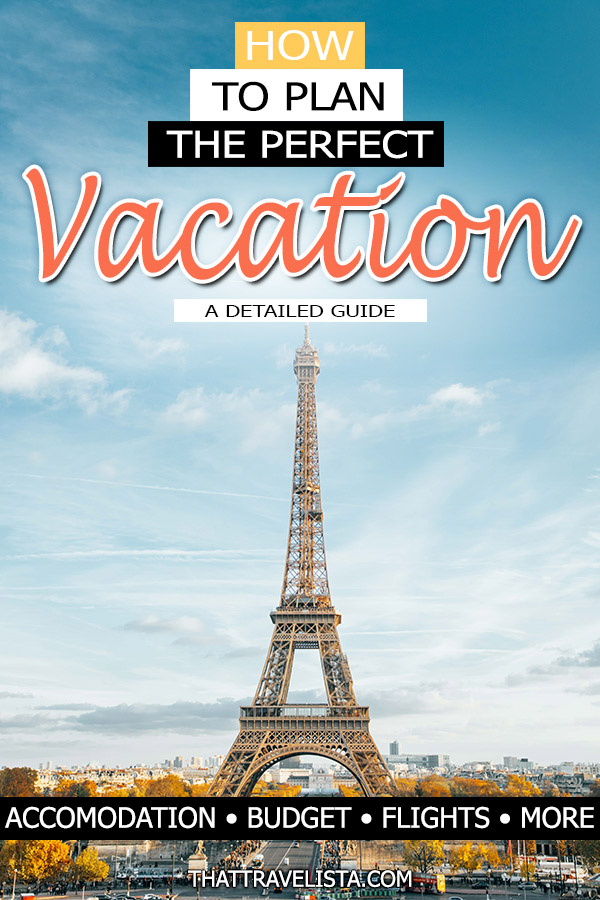 Planning a trip soon? Don't know where to start? You're in luck! This is the ultimate STEP-BY-STEP guide on how to plan a trip or vacation. 