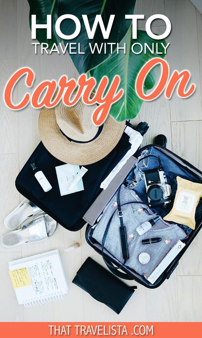 How to Travel Carry On Only: A Beginner's Guide to Minimalist Packing