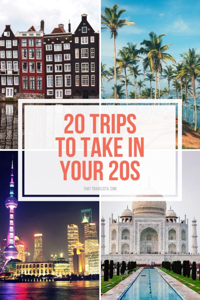 A travel bucket list of epic travel experiences for your twenties.