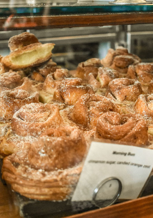 Morning buns from Tartine in San Francisco Mission District