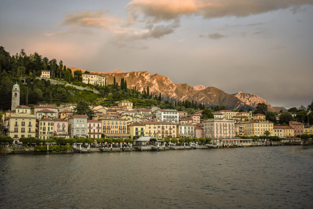 Bellagio on Lake Como in Italy
