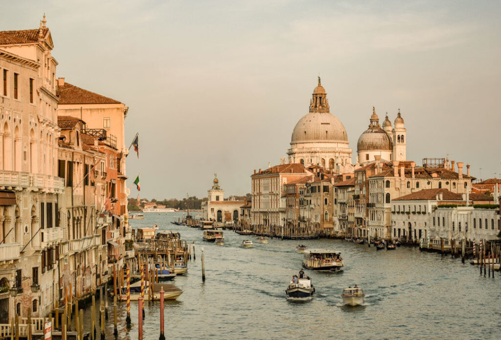 Venice canal and buildings