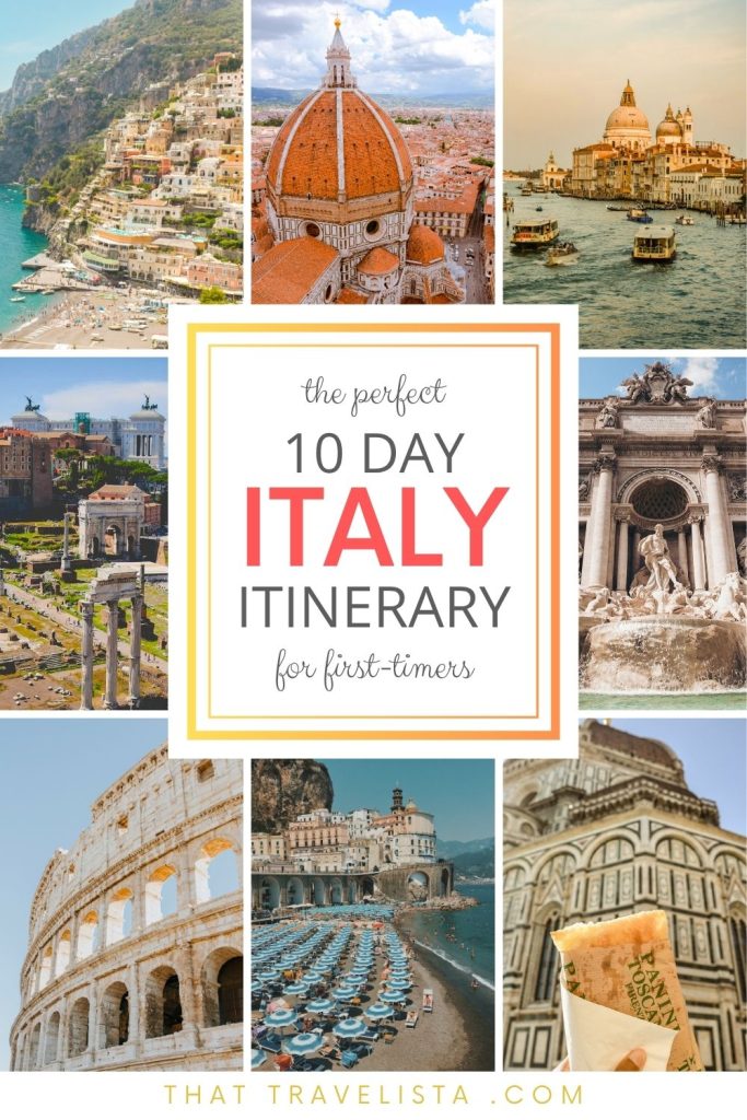 This Italy itinerary with the Amalfi Coast takes you through Positano, Amalfi, Capri, and Ravello before then heading up to Rome, Florence, and Venice.