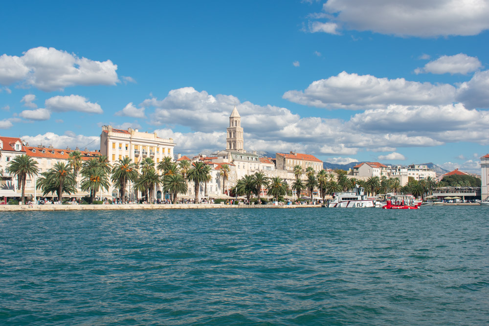 Skyline of Split, Croatia