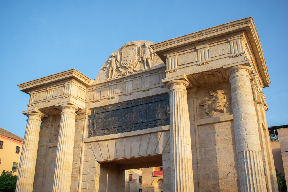 Puerta del Puente in Cordoba, Spain