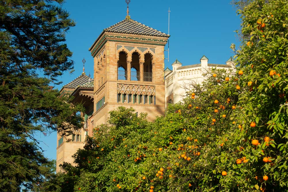 Parque de María Luisa in Seville, Spain