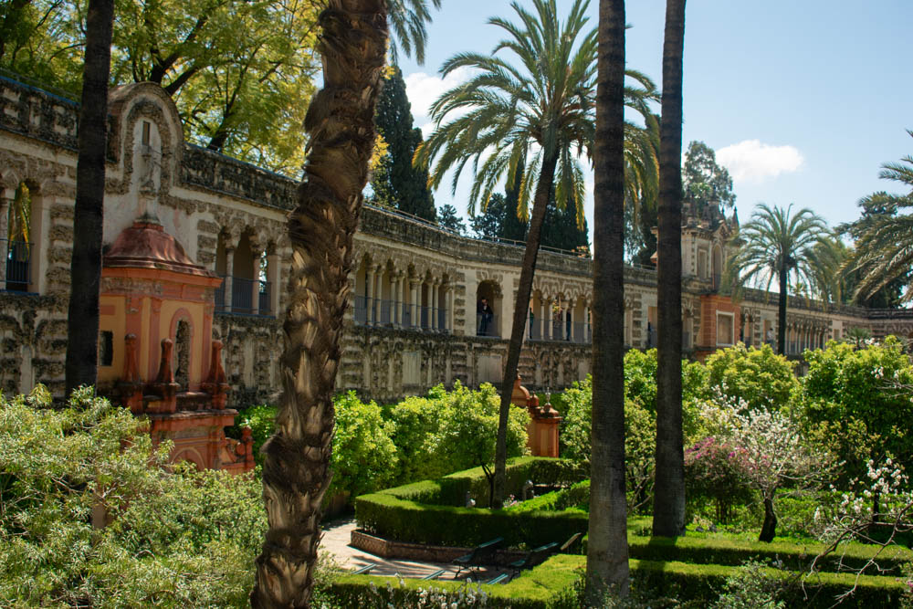 Gardens of Seville's Alcazar