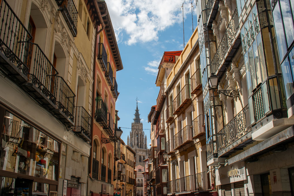 Street in Toledo Old Town