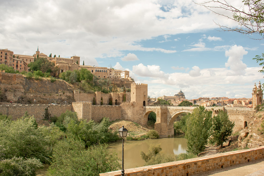 Puente de Alcántara in Toledo, Spain