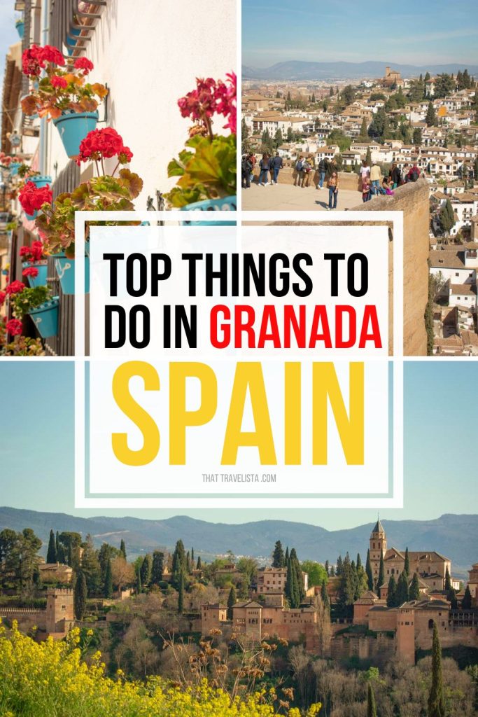 The top things to see and do in Granada when traveling Spain or planning a Spain itinerary.