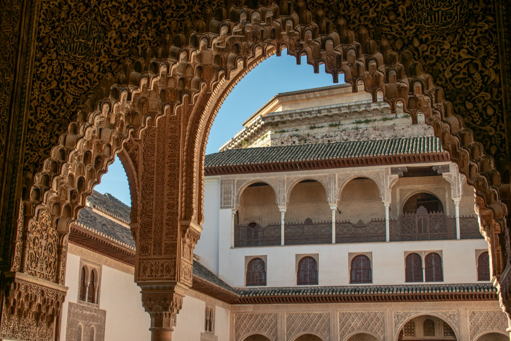 Nasrid Palaces in Granada, Spain