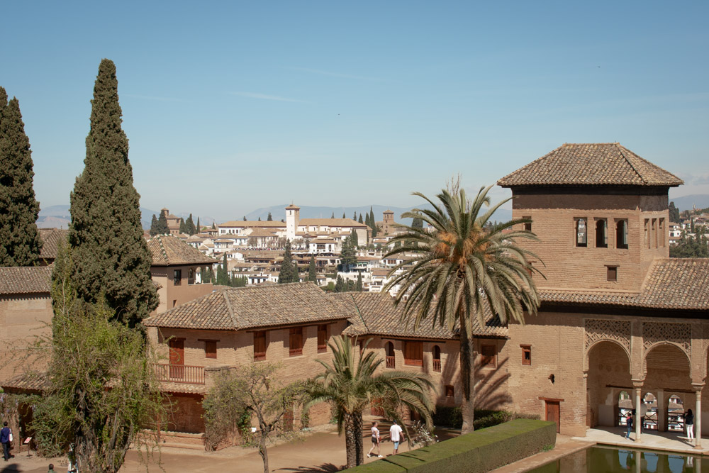El Partal in the Alhambra of Granada, Spain
