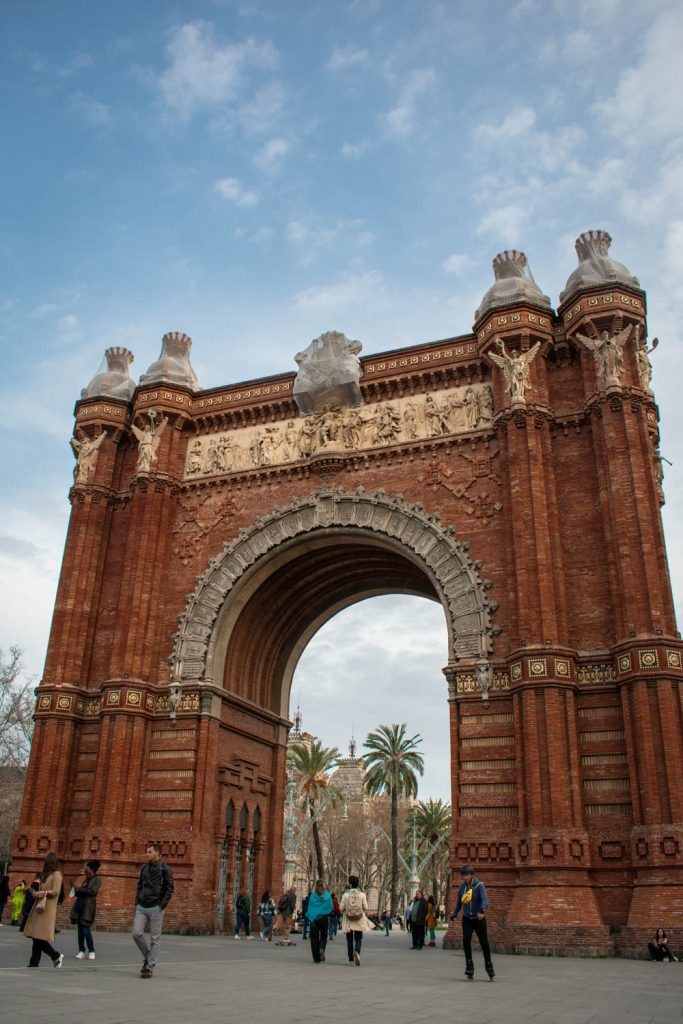Arc de Triomf in Parc de la Ciutadella