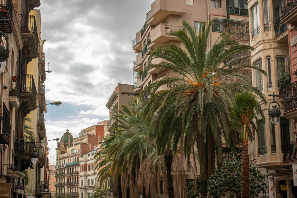 Gràcia neighborhood in Barcelona